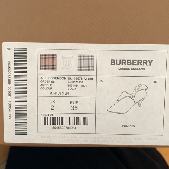 Burberry Fold Over Pointed Bootie - Picture 5 of 5